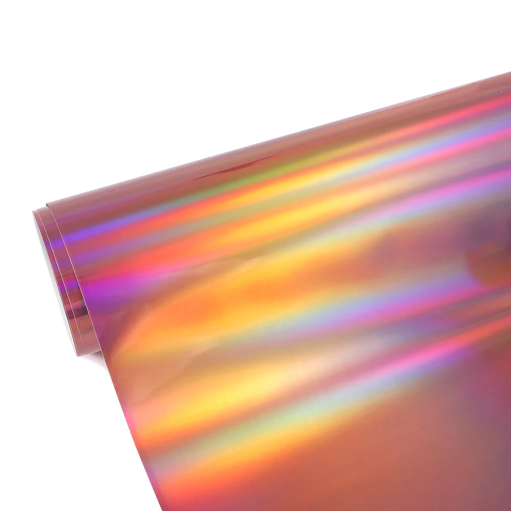 Holographic Rose Gold Mirror Chrome Heat Transfer Vinyl