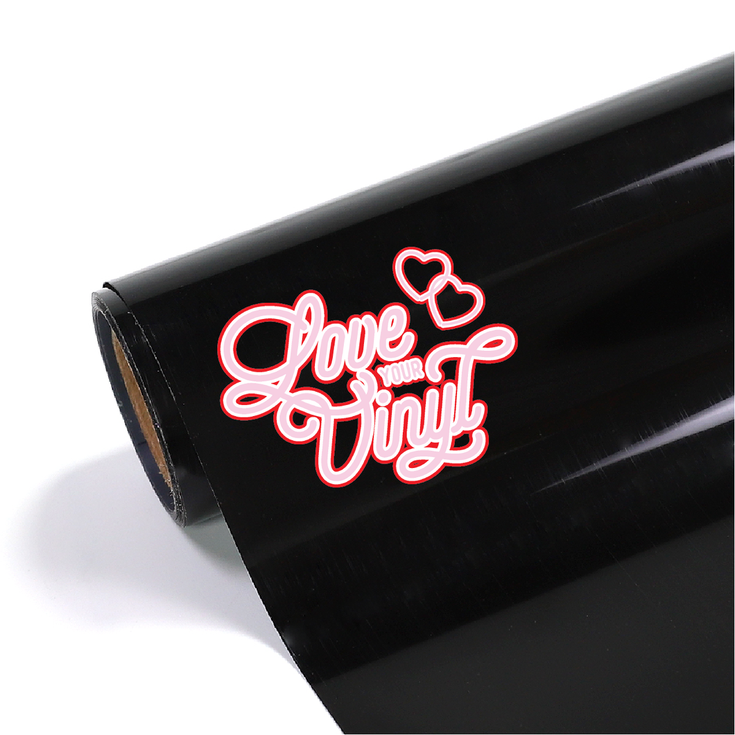 Black Heat Transfer Vinyl