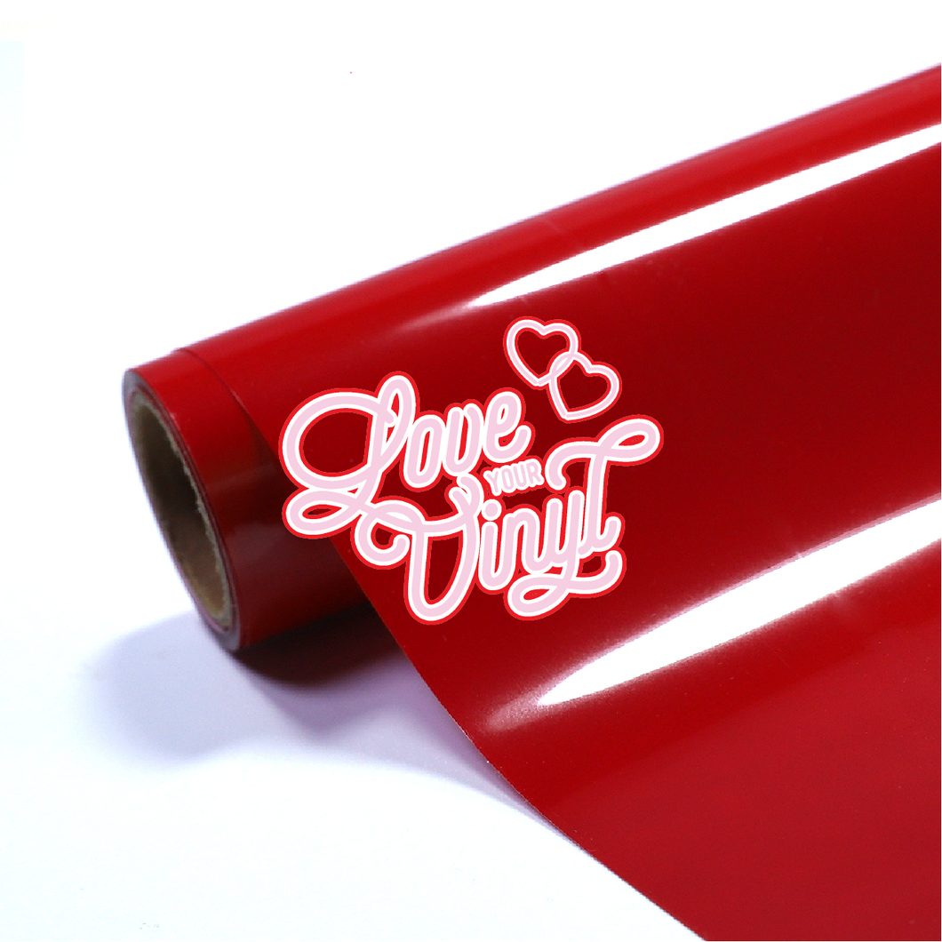 Red Heat Transfer Vinyl