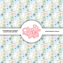 Load image into Gallery viewer, Dusty Blue Floral Vinyl Box
