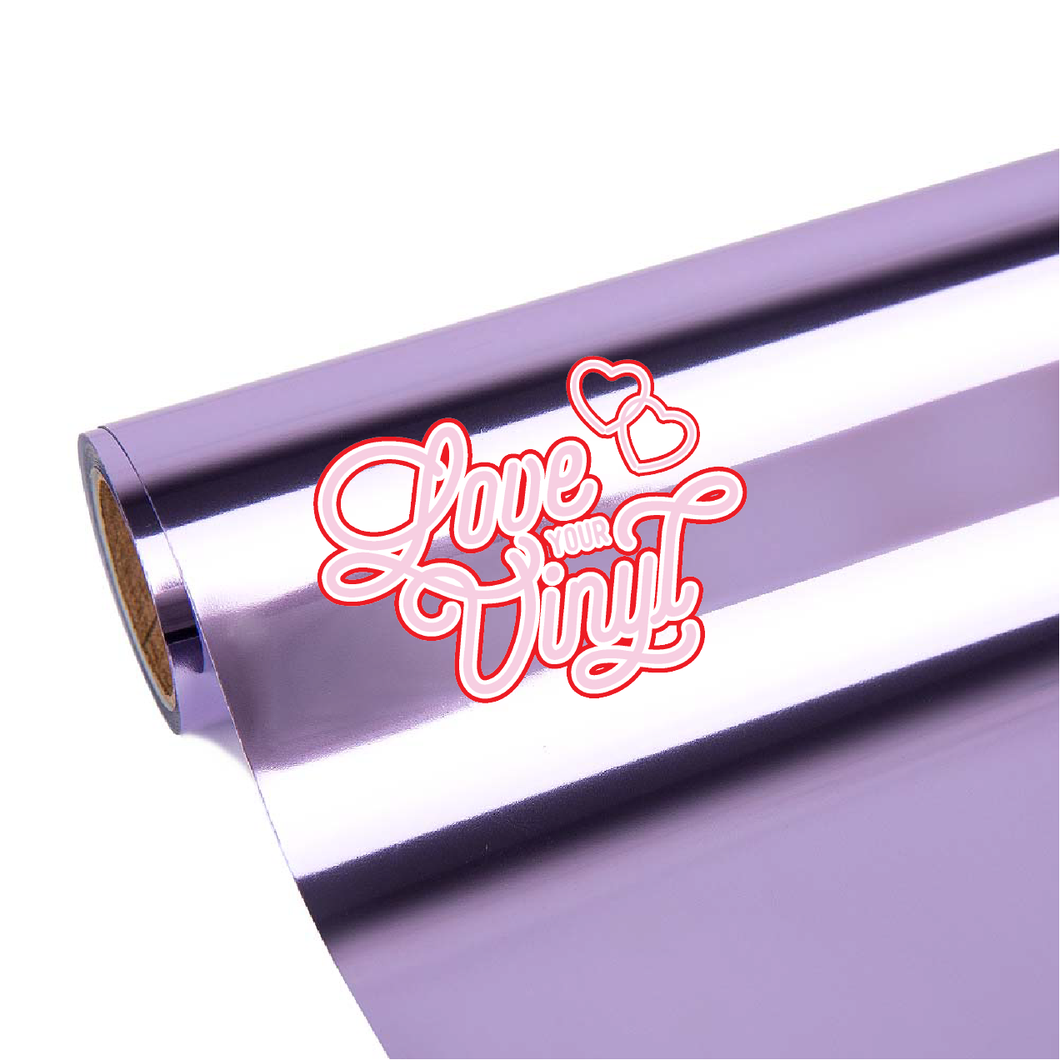 Lilac Mirror Chrome Heat Transfer Vinyl