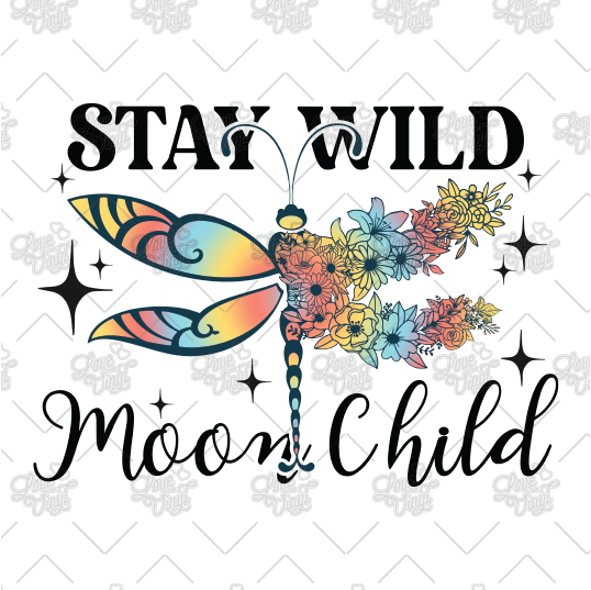 Stay Wild Moon Child Decal LYVD_141