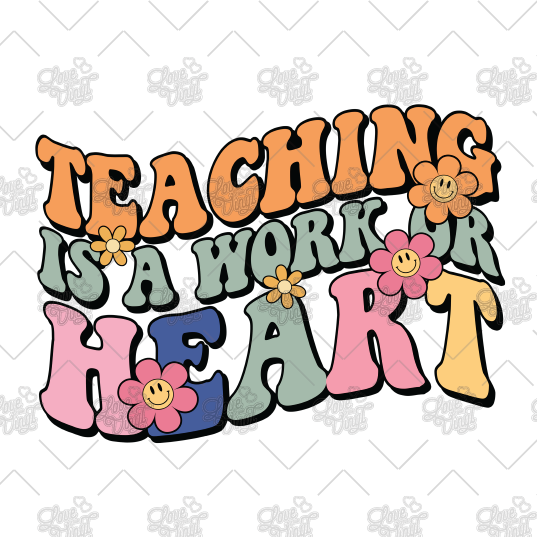 Retro Teacher Decal LYVD_204