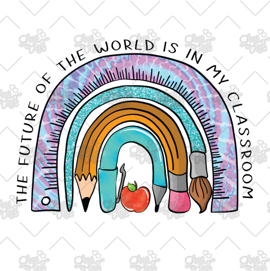 Teacher - Future Of The World Decal LYVD_209