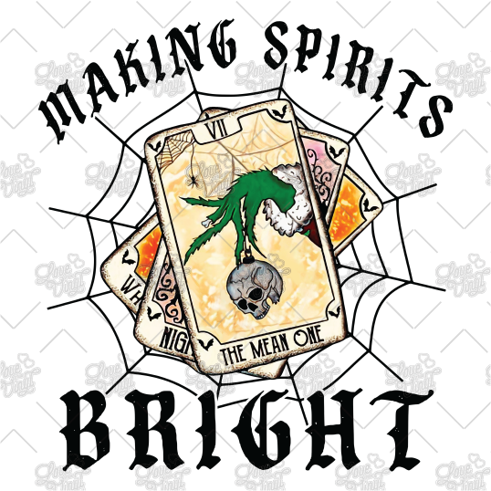 Making Spirits Bright Decal LYVD_212