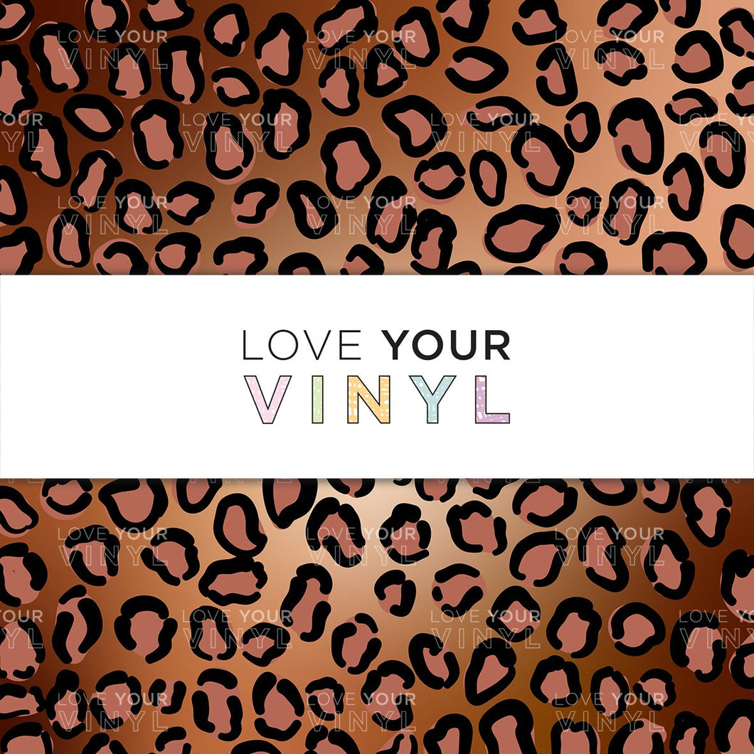 Leopard Print Patterned Vinyl LYV_112