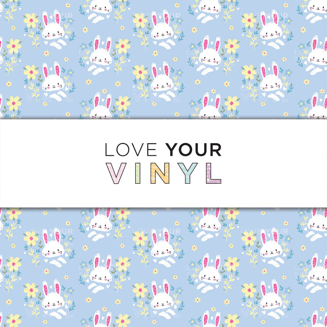 Easter Bunny Patterned Vinyl LYV_1516