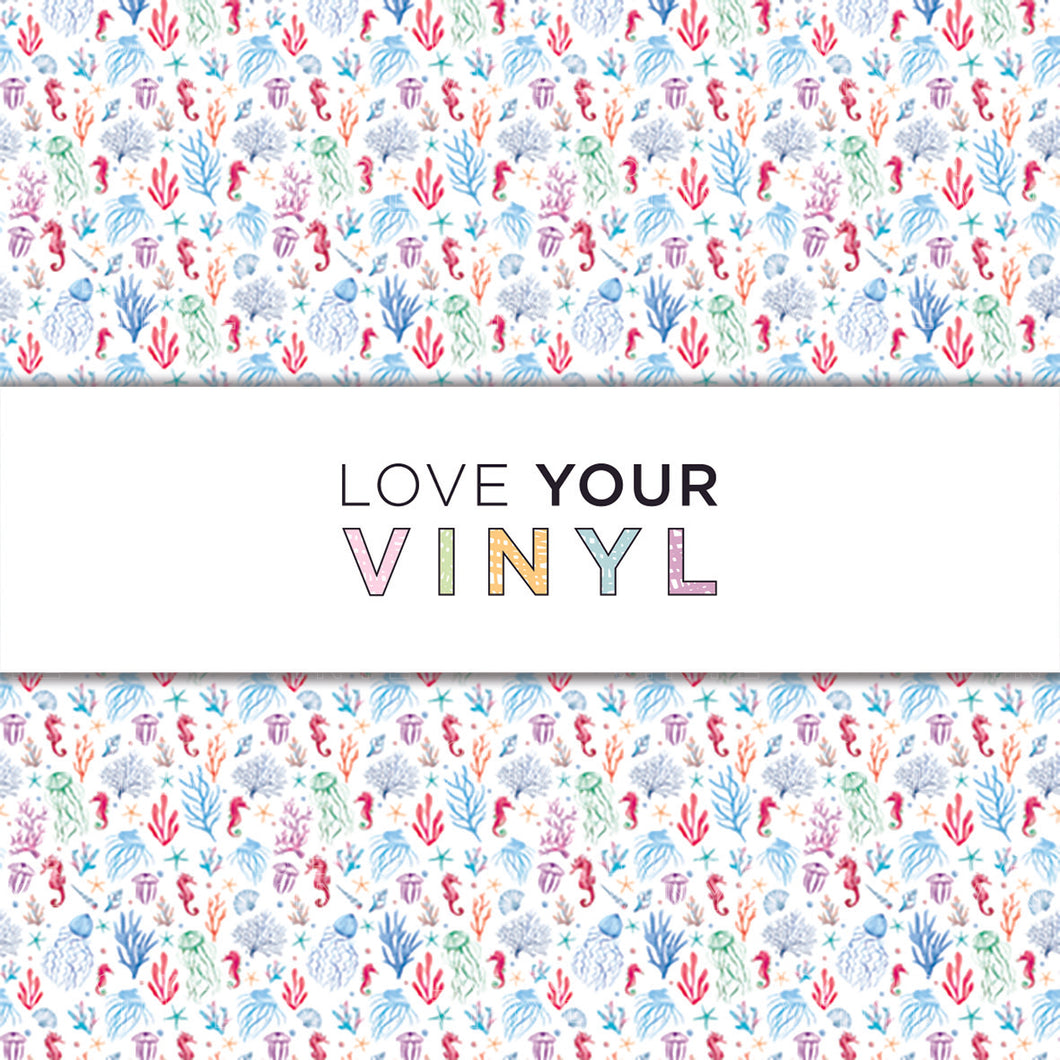 Coral Patterned Vinyl LYV_1598
