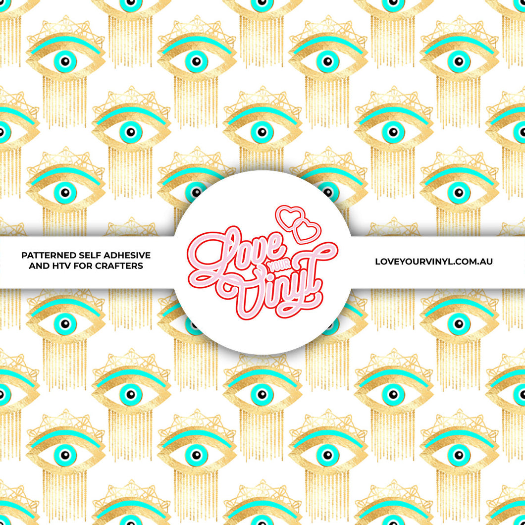 Evil Eye Patterned Vinyl LYV_1625