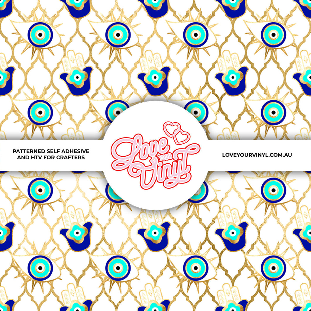 Evil Eye Patterned Vinyl LYV_1633