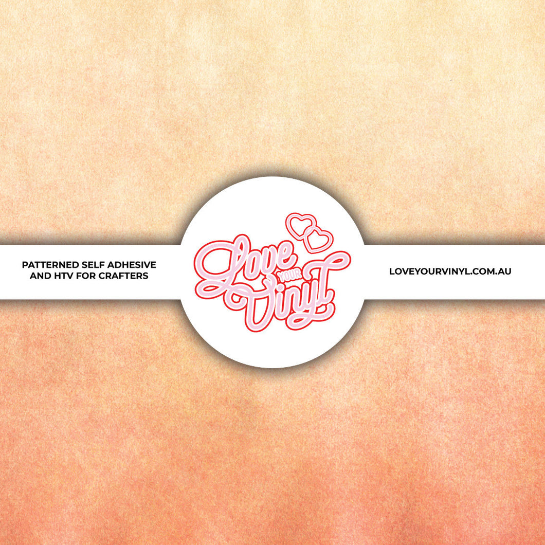 Yellow Peach Ombre Patterned Vinyl LYV_1928