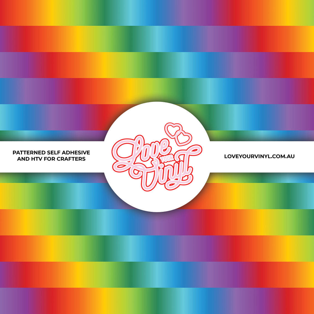Rainbow Patterned Vinyl LYV_2013