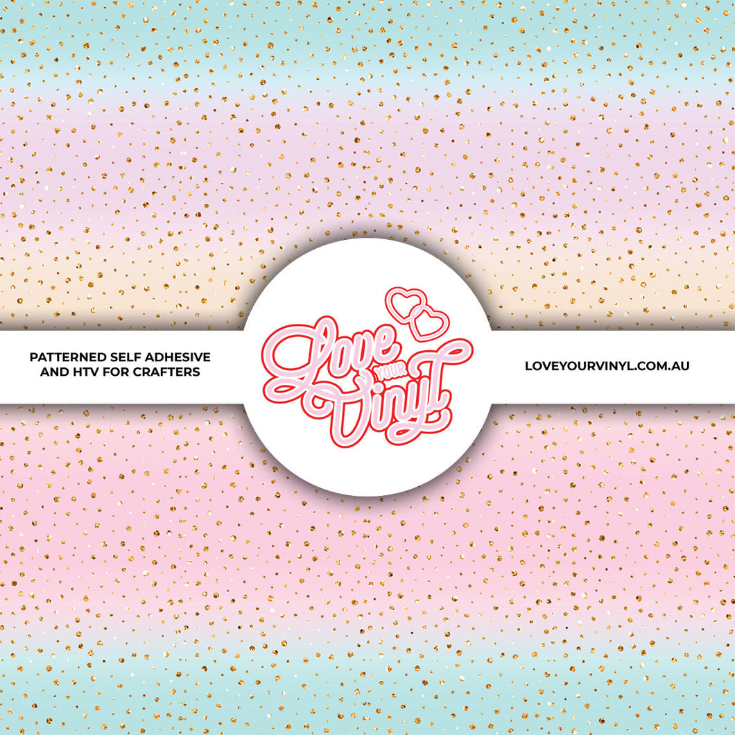 Pastel Gradient Patterned Vinyl LYV_2122