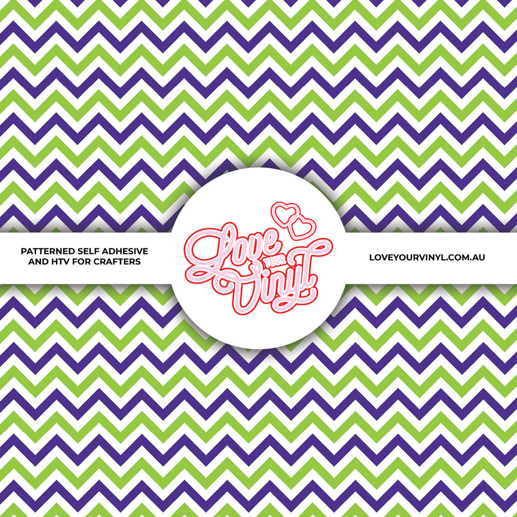 Cowboys and Space Toy Chevron Patterned Vinyl LYV_2162