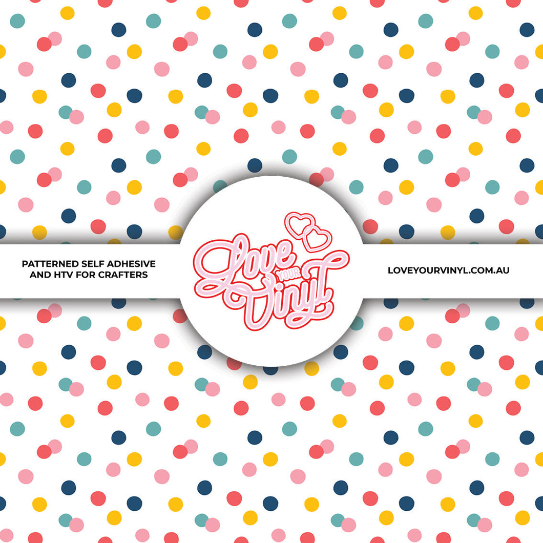 Spots Patterned Vinyl LYV_2234