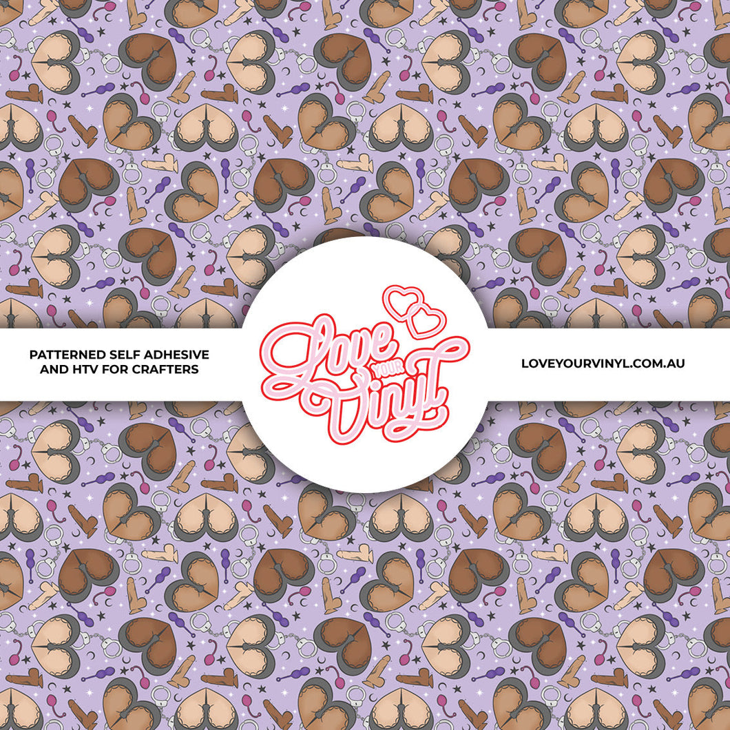 NSFW - Booty Patterned Vinyl LYV_2379