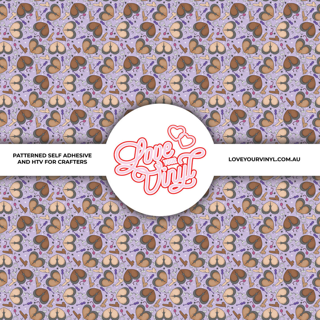 NSFW - Booty Patterned Vinyl LYV_2380