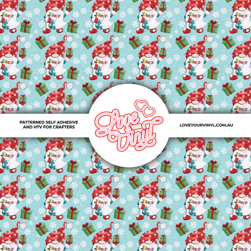 Christmas Elves Patterned Vinyl LYV_2499