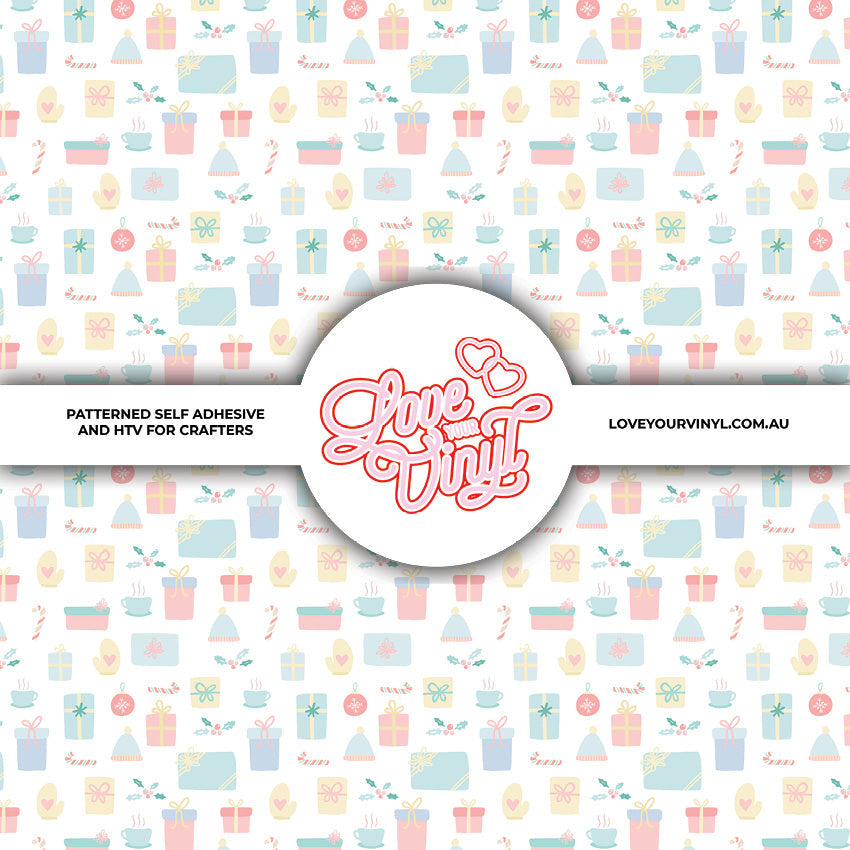 Galaxy of Box Christmas Patterned Vinyl LYV_2556