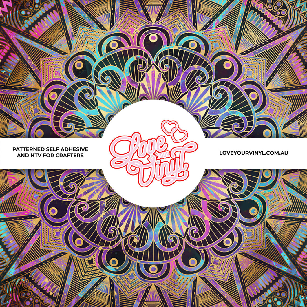 Mandala Boho Patterned Vinyl LYV_266