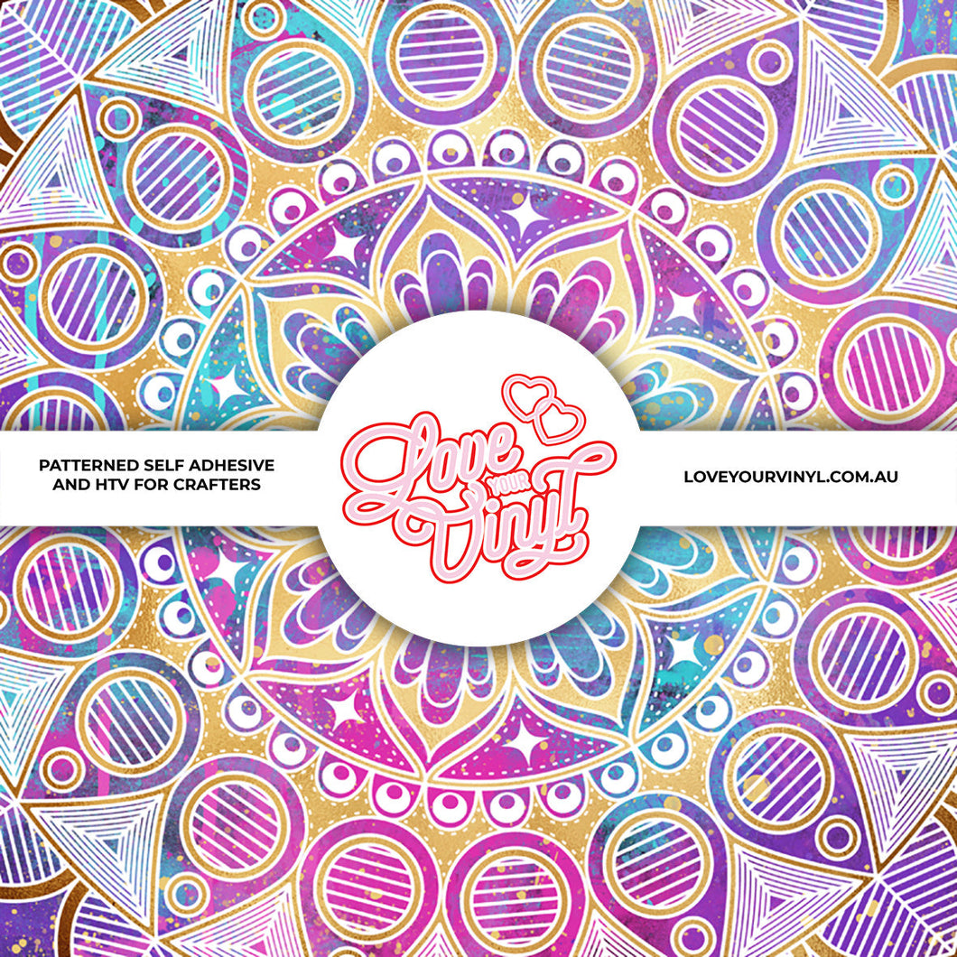 Mandala Boho Patterned Vinyl LYV_269