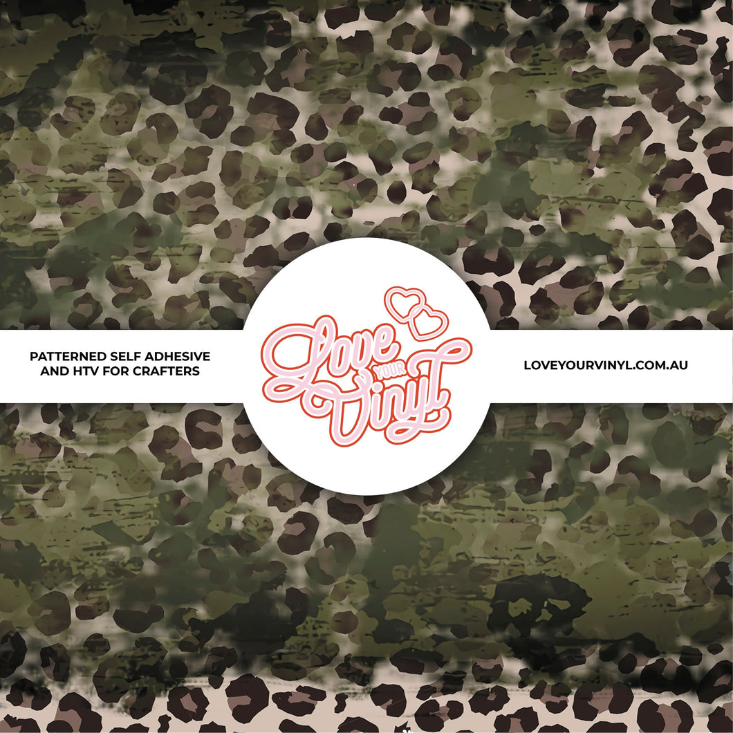 Animal Print Patterned Vinyl LYV_364