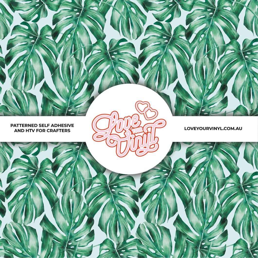 Monstera Patterned Vinyl LYV_394