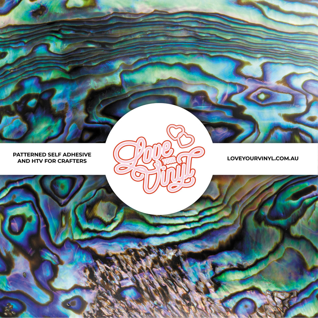 Abalone Shell Patterned Vinyl LYV_538