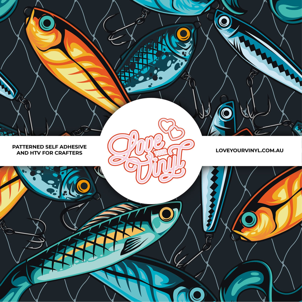 Fishing Patterned Vinyl LYV_580