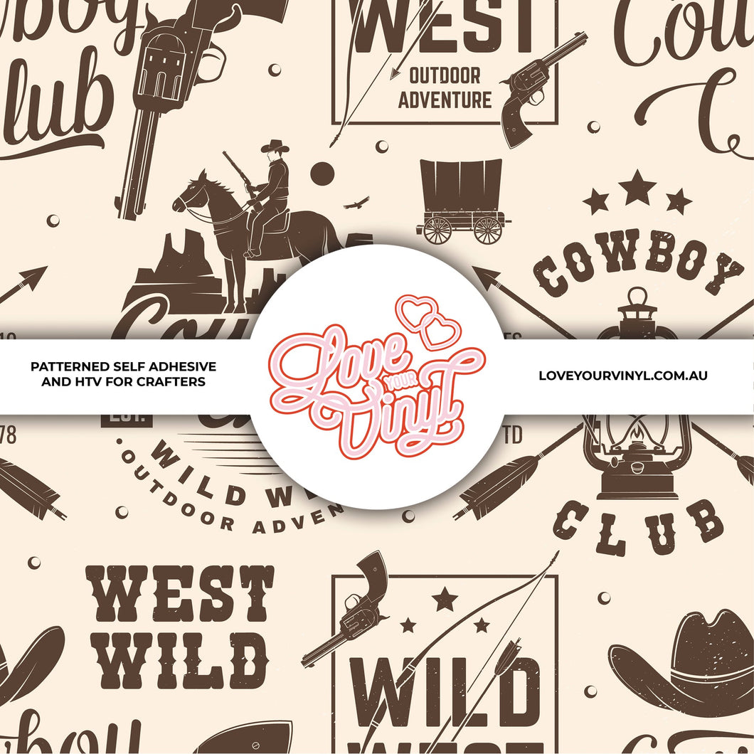 Cowboy Club Patterned Vinyl LYV_582