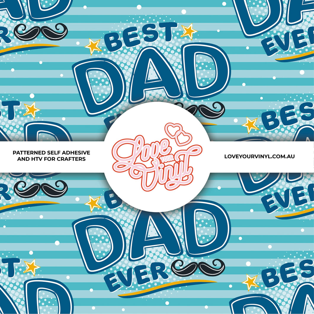 Best dad Patterned Vinyl LYV_605