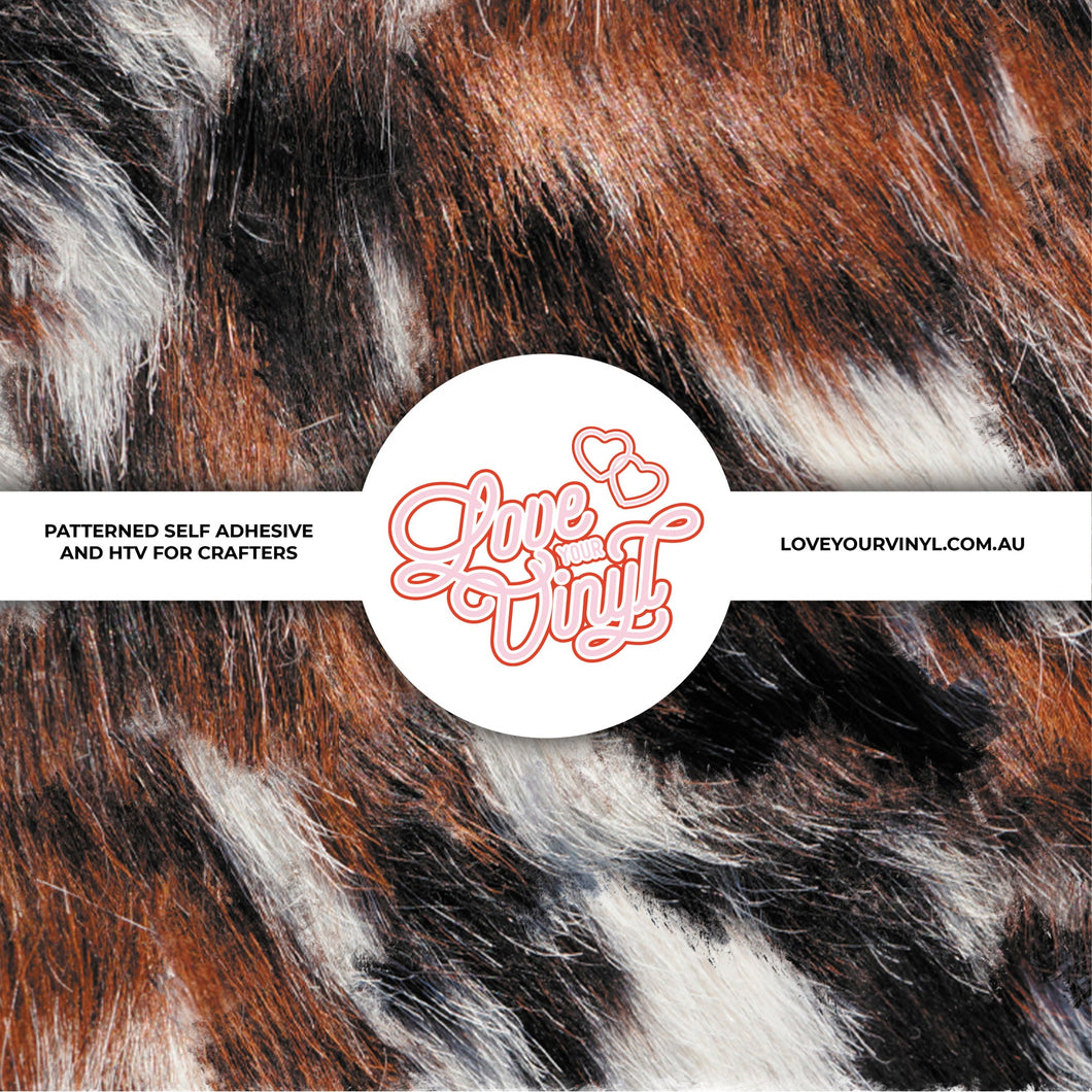 Cow Hyde Patterned Vinyl LYV_635