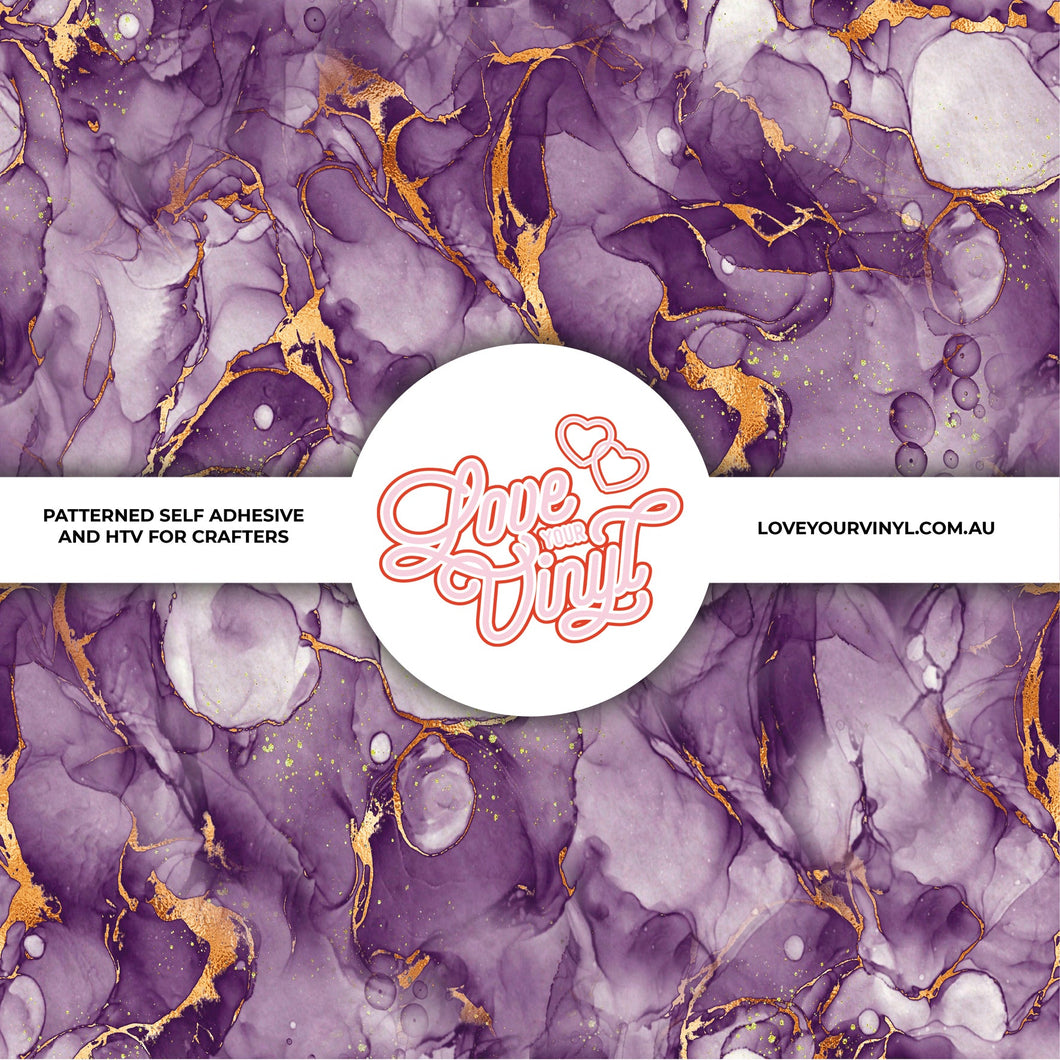 Purple ink Patterned Vinyl LYV_645