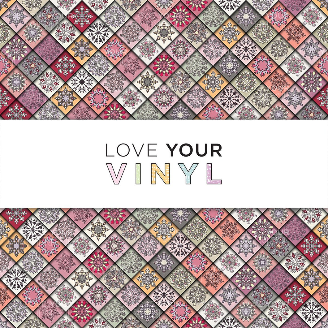 Tile Patterned Vinyl LYV_740