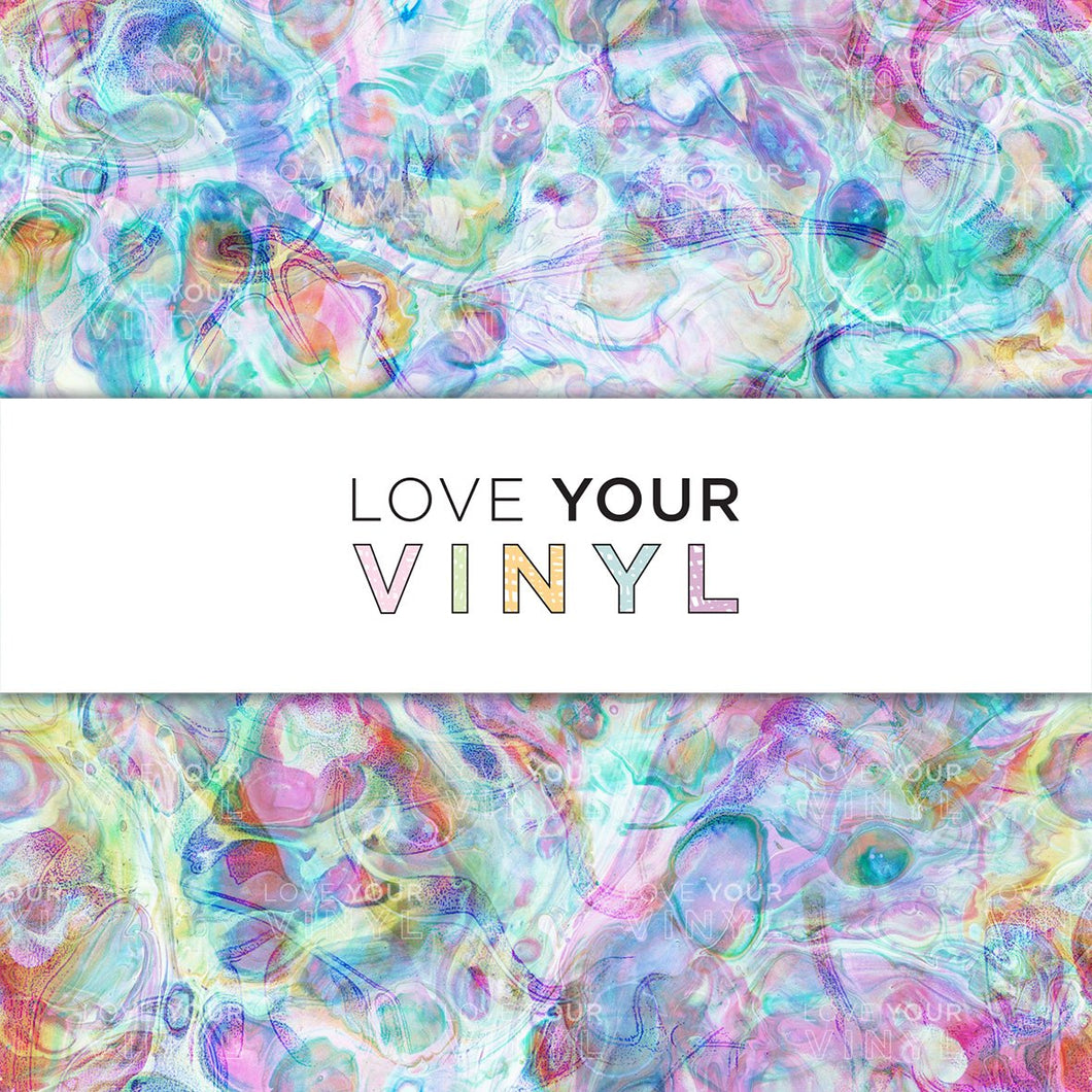 Abstract Ink Patterned Vinyl LYV_774