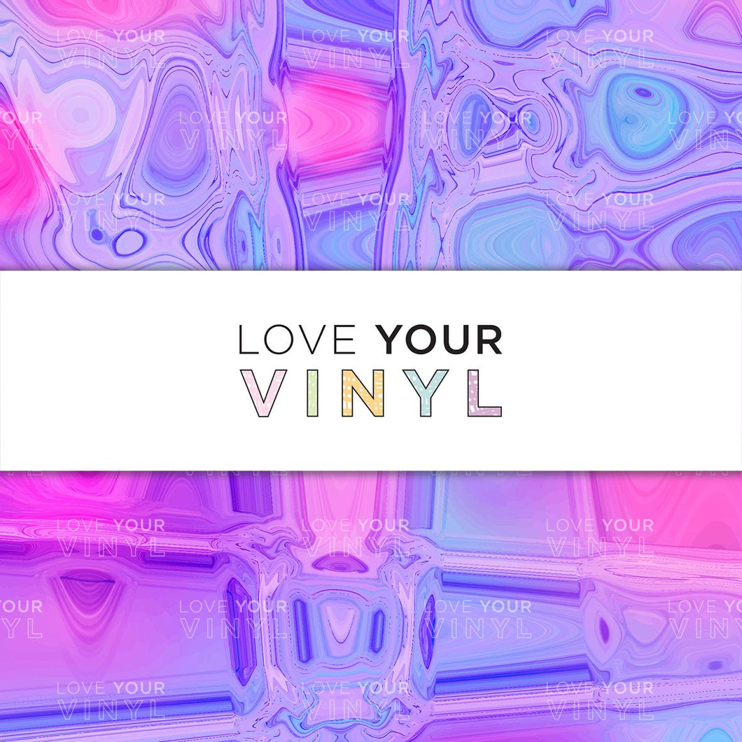 Abstract Purple Pink Gradient Patterned Vinyl LYV_783