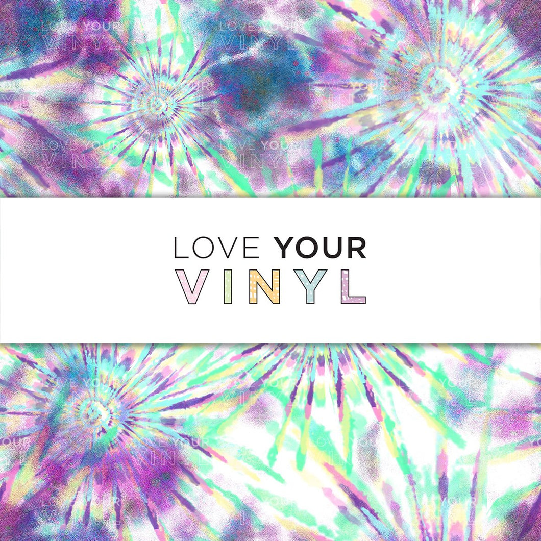 Tie Dye Patterned Vinyl LYV_793