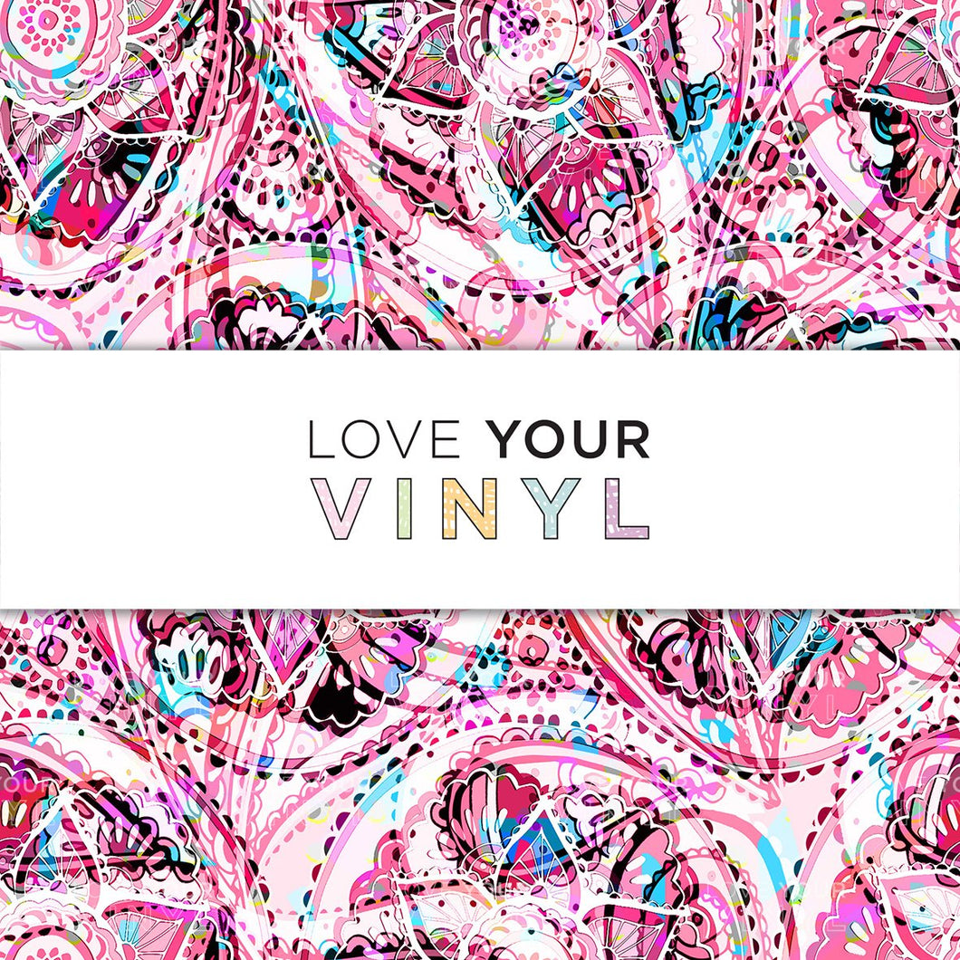 Mandala Paisley Patterned Vinyl LYV_796