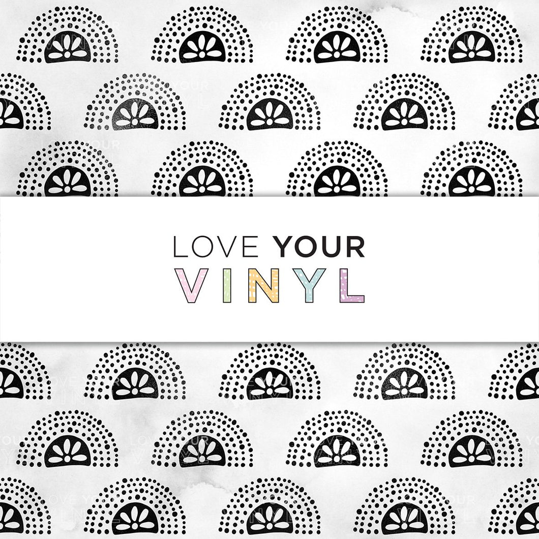 Monochrome Patterned Vinyl LYV_869