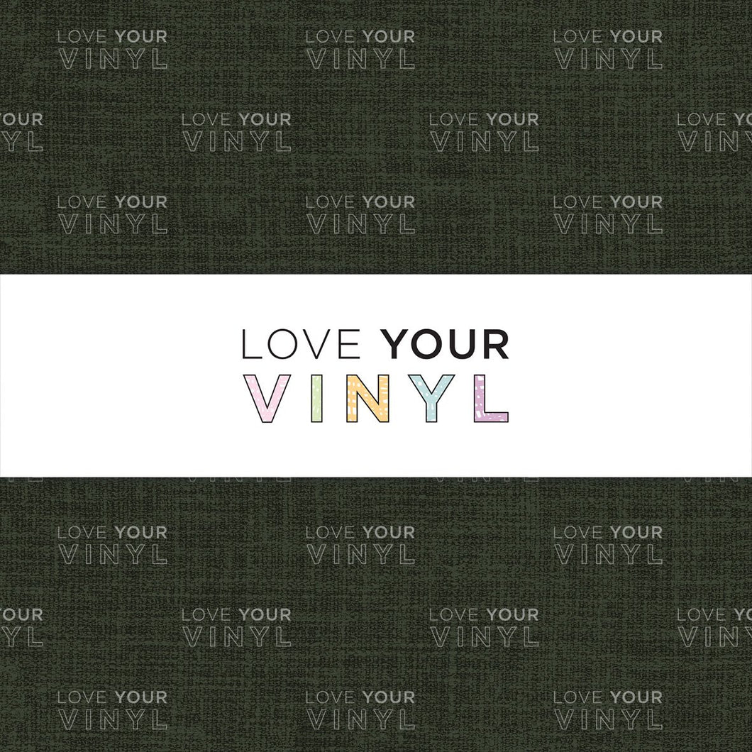 Green Patterned  Vinyl LYV_923