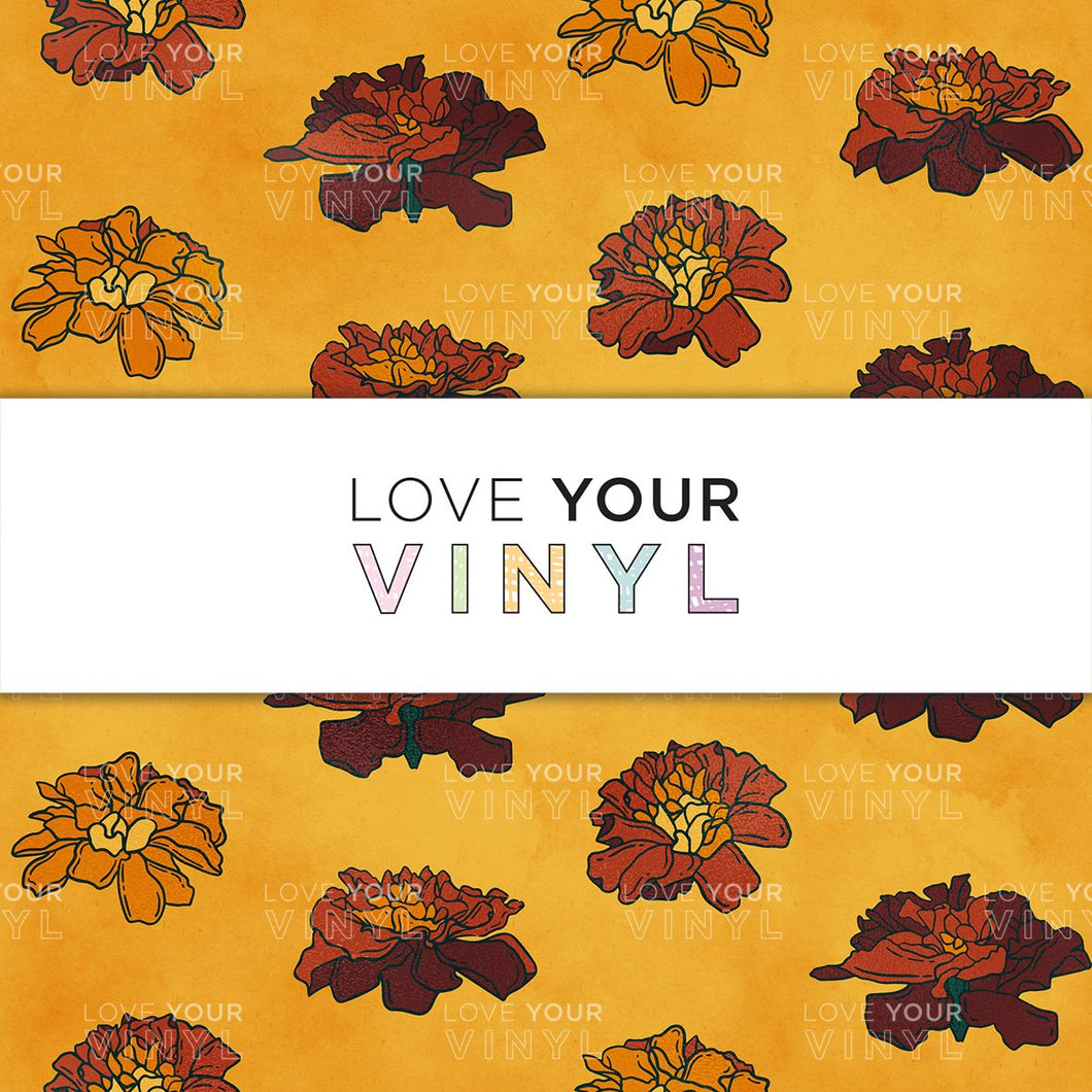 Floral Patterned Vinyl LYV_933