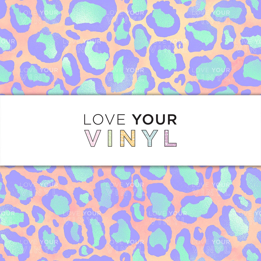 Leopard Print Animal Patterned Vinyl LYV_973