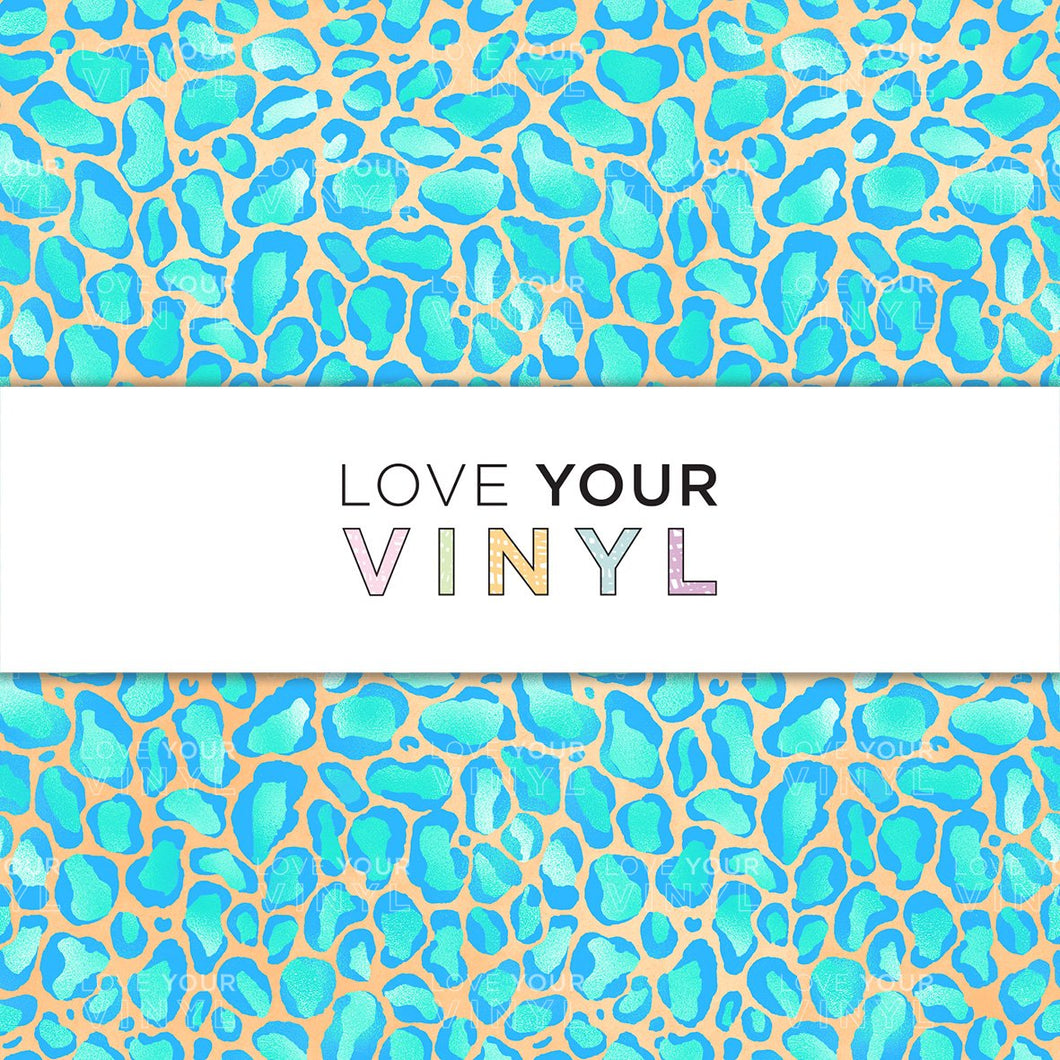 Leopard Print Patterned Vinyl LYV_988