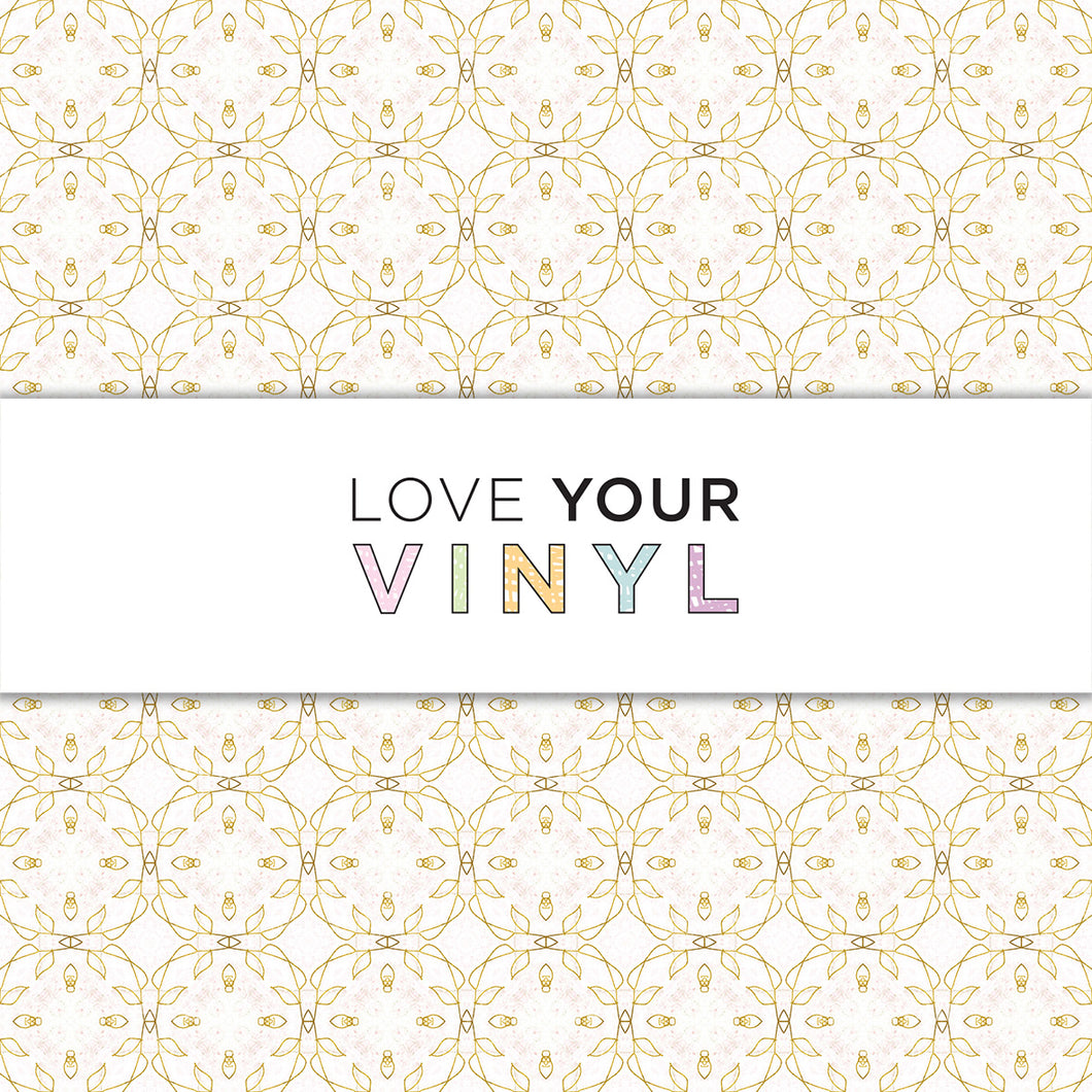 Golden Weave Patterned Vinyl LYV_1150