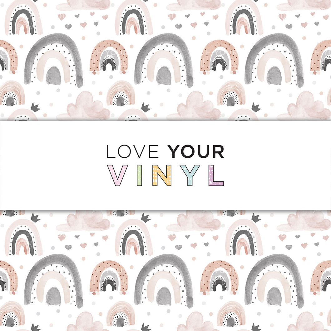 Rainbow Patterned Vinyl LYV_1205