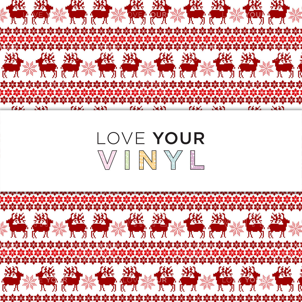 Ugly Sweater Christmas Patterned Vinyl LYV_1208