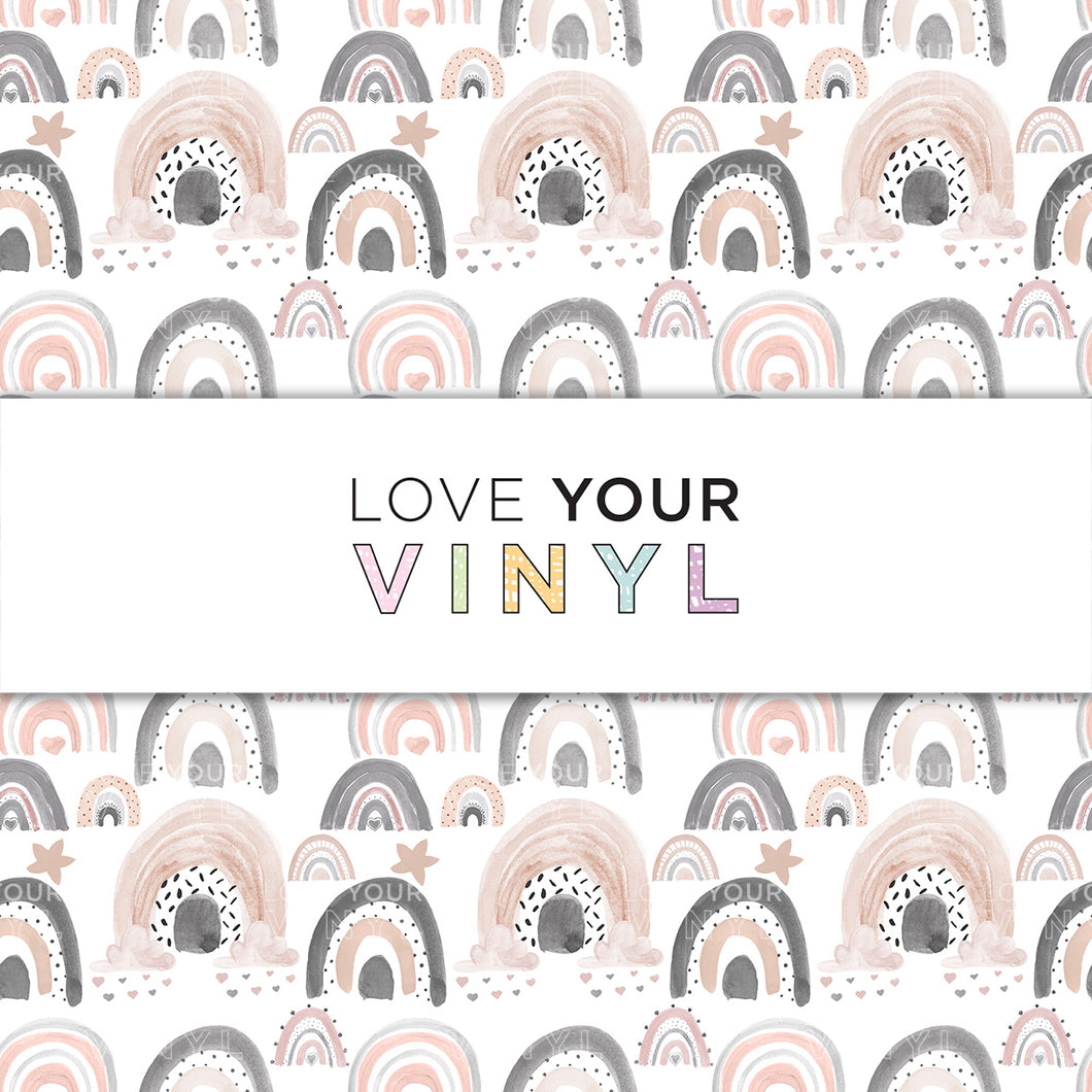 Rainbow Patterned Vinyl LYV_1210