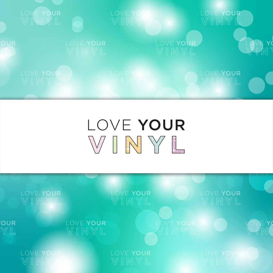 Teal Speckle Patterned Vinyl LYV_1238