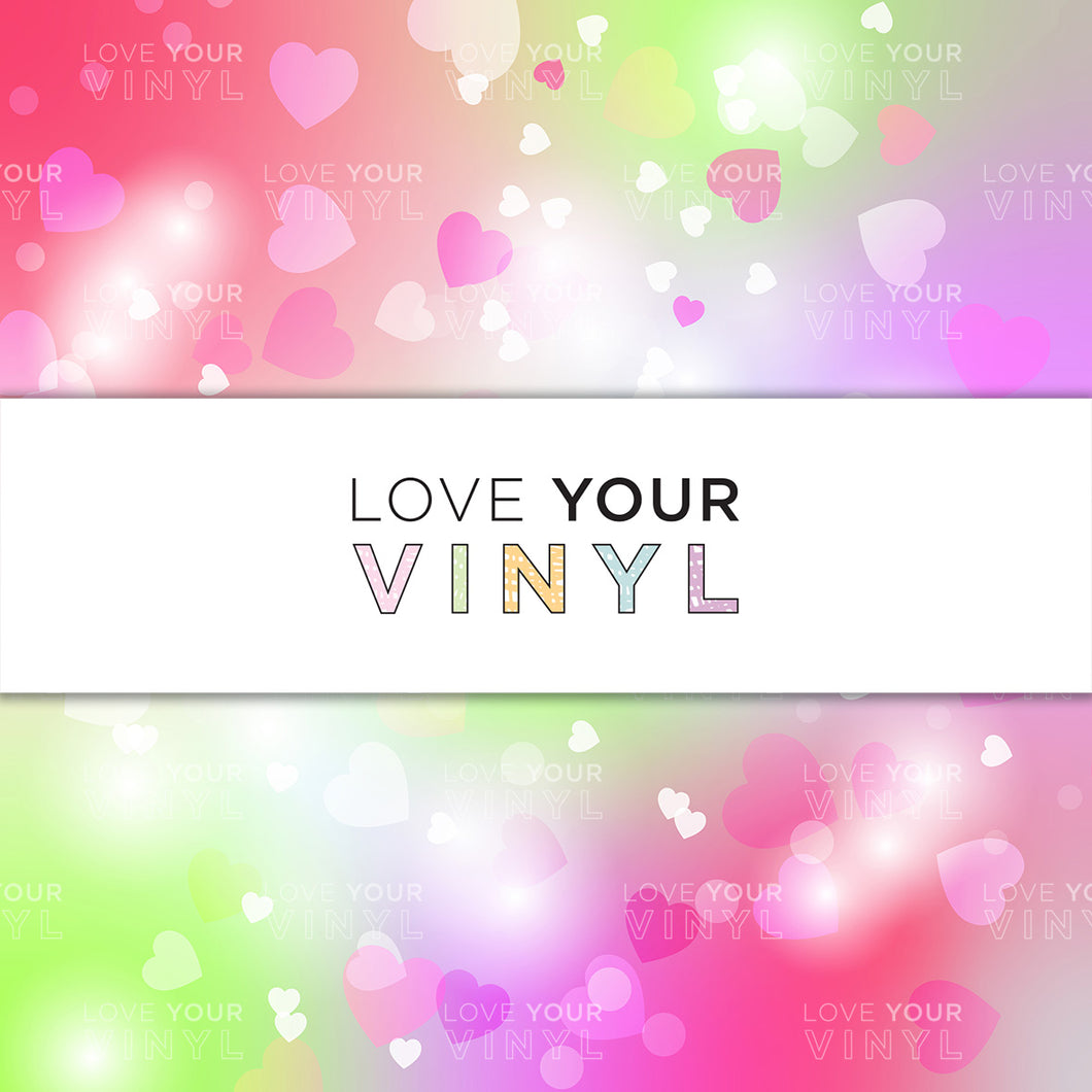 Hearts Patterned Vinyl LYV_1260