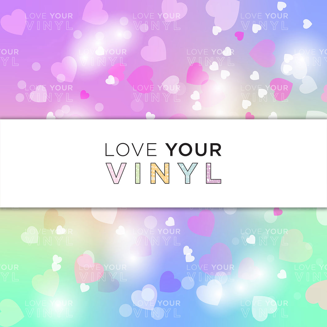 Hearts Patterned Vinyl LYV_1261